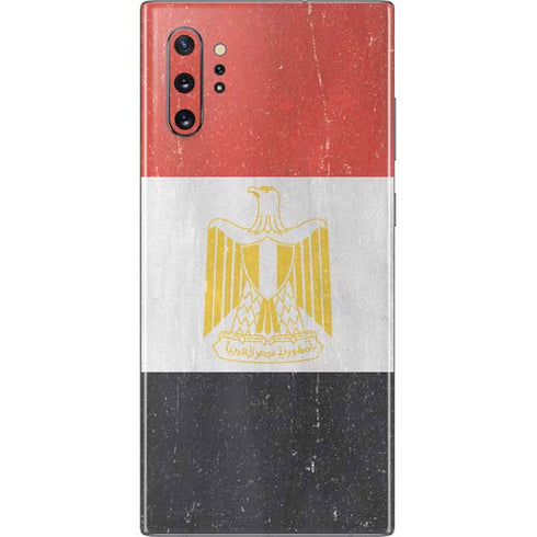 Egyptian Flag Distressed Galaxy Note 10 Plus Skin
